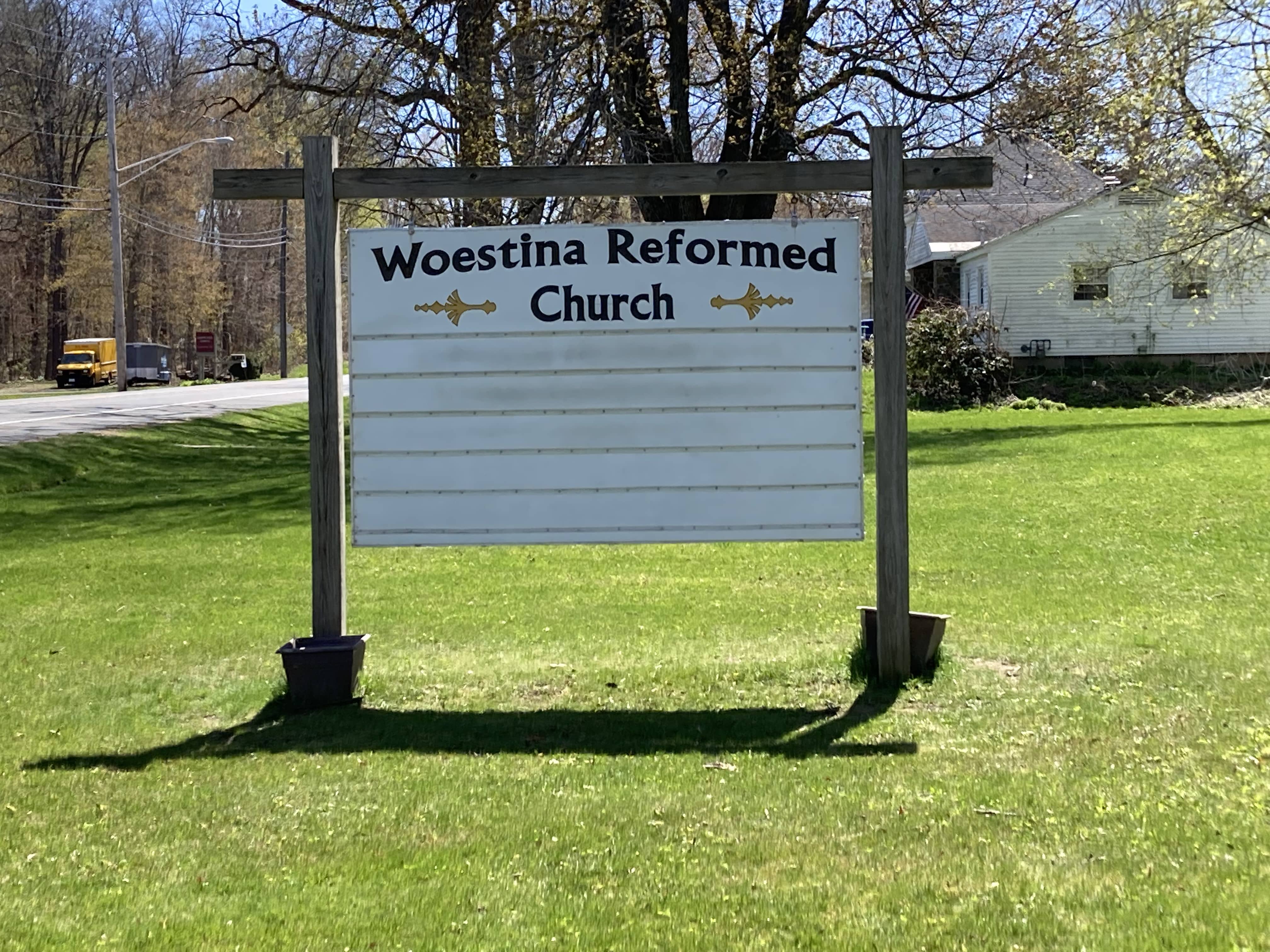 Church Service Sign